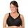GLAMORISE Sport-BH Schwarz 80H