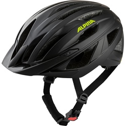 Alpina Parana Fahrrad Helm 58-63cm | Schwarz – neon gelb matt