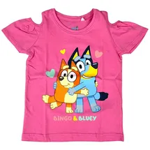Bluey T-Shirt Bluey & Bingo in Pink | Gr.: 98