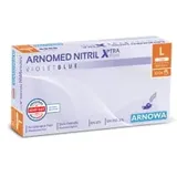 arnomed NITRIL XTRA PURE Hautverträgliche , Akzeleratorfreie Einmalhandschuhe, aus Nitril L