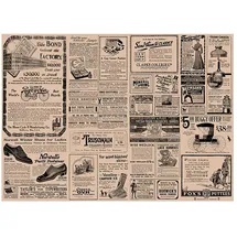 Garcia de Pou 250 Stück Tischdecken, recycelt, 80 g/m2, 31 x 43 cm, natürliches Papier