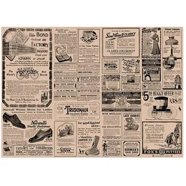Garcia de Pou 250 Stück Tischdecken, recycelt, 80 g/m2, 31 x 43 cm, natürliches Papier