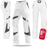 Kübler ActiviQ Damenhose 2550 weiß/anthrazit Größe 40