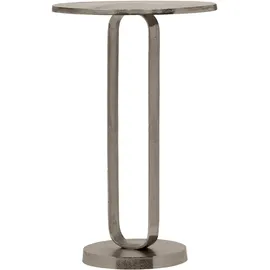 Mirrors and More Tamara silberfarben, H:61cm, Tische, Beistelltisch