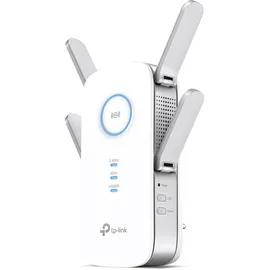 TP-Link RE655 WLAN Verstärker Repeater AC2600, Dual-Band AC + N, 1733 Mbit/s 5GHz + 800Mbit/s 2,4GHz, Gigabit-LAN-Port, 4*4-MU-MIMO, App Steuerung, maximale Abdeckung