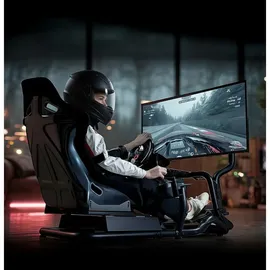 NanoRS RS702 Rennsimulator Cockpit schwarz