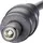 Renkforce USB-Stromkabel USB 2.0 USB-A Stecker, DC Stecker 5,5 mm 1.00 m Schwarz vergoldete Steckkontakte RF-4079664