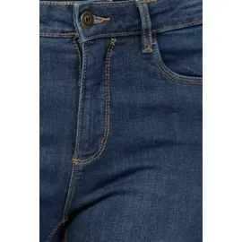 Stooker Women 5-Pocket-Jeans STOOKER WOMEN "Zermatt Denim Straight Fit Jeans", Damen, Gr. 40, Länge 28, blau (tiefblau), Denim/Jeans, 98% Baumwolle, 2% Elasthan, straight fit lang, Jeans 5-Pocket-Jeans, Straight Fit Casual Clean Wash Denim Jeans für Damen