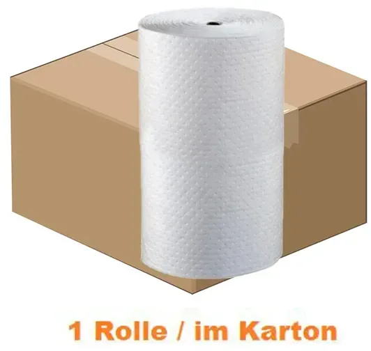 Absorptionsrolle PIG® Weiß Oil-Only Rolle 1 Stück Abmessung 76 cm x 61 m, Absorbiert 161 L je Rolle