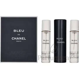Chanel Bleu de Chanel Eau de Toilette refillable 20 ml + Eau de Toilette Nachfüllung 2 x 20 ml