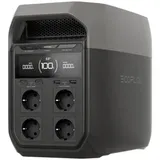 Ecoflow Delta 3 Tragbare Powerstation 1024 Wh Powerstation (1 St), Solargenerator für Camping & Zuhause schwarz
