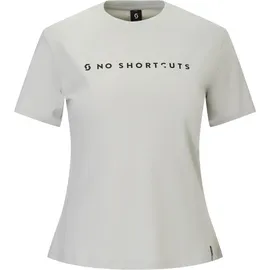 Scott No Shortcuts Damen T-Shirt-Grau-XS