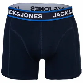 JACK & JONES Boxershort 10er Pack in Schwarz/Blau S