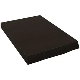 vidaXL Waschtischplatte Dunkelbraun 40x60x(2-6)cm Massivholz Behandelt