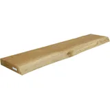 holz4home Wandregal 100 x 0 x 0 cm Eiche Natur