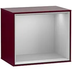 Villeroy und Boch Finion Regalmodul F590GJHB 41,8x35,6x27cm, Ladestation, Regal Light Grey, Peony Matt