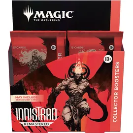 MAGIC: The Gathering Innistrad Remastered Collector Booster Box (12 Packs) Englisch
