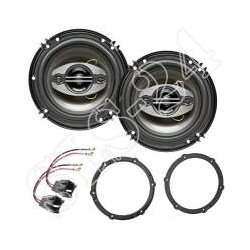 Citroen C1, C4 Peugeot 308, 107 - Lautsprecher Einbauset 4-Wege Koaxial Lauts...