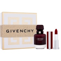 Givenchy L'Interdit Rouge Eau de Parfum 50 ml + Mini Lipstick deep velvet No. 37 Geschenkset