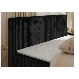 MKS Meble Tiliano King 140 x 200 cm H3 Schwarz