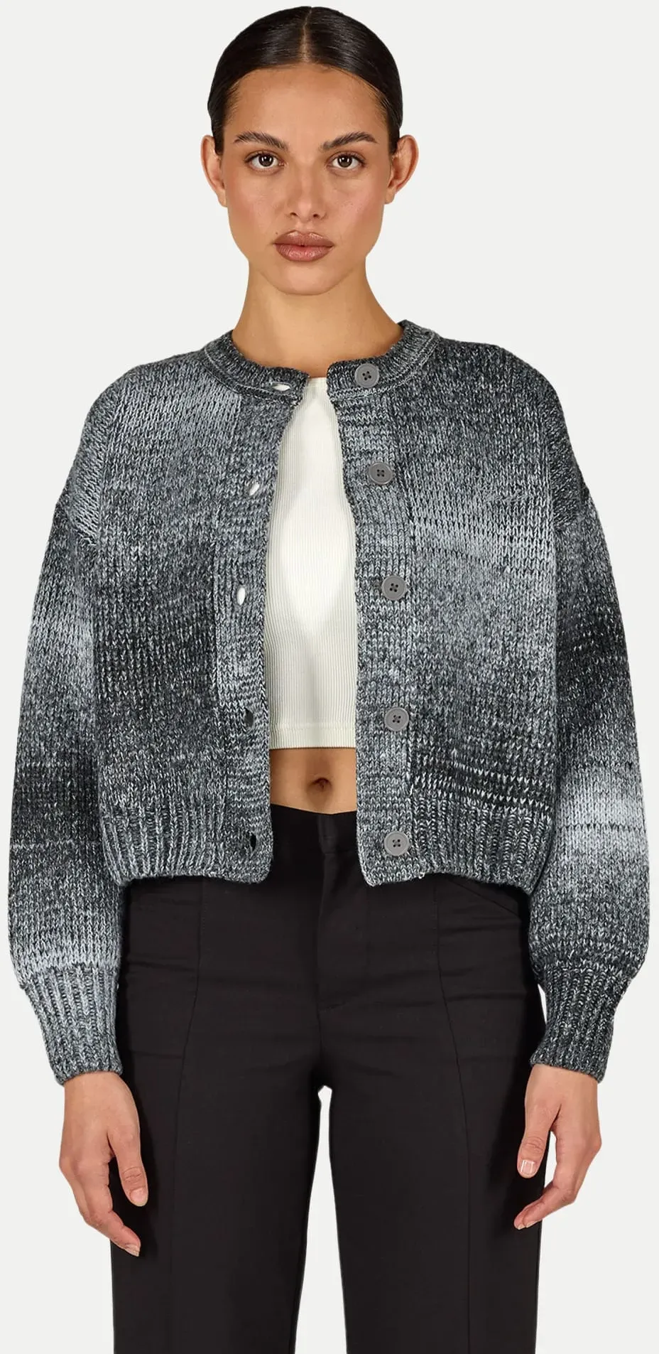 Cardigan Oradea Grau XS