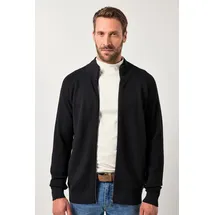 Jp1880 Strickjacke in schwarz | Gr.: XXL