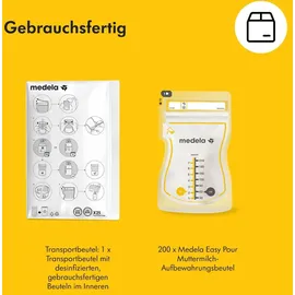 Medela Easy Pour Muttermilchbeutel 100er-Pack