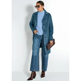 Madeleine Culotte-Jeans mit Ornament-Print in blue | Gr.: 42