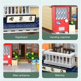 cada klocki CaDA Japanese Tea Shop (1200 Teile) (neue Version)