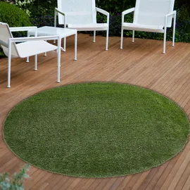 Andiamo Rasenteppich Sansibar Ø 75 cm Grün