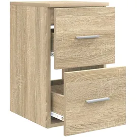 vidaXL Badezimmerschrank Inzwischen 30 x 44,5 x 50 cm Braun