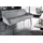 Riess-Ambiente Sitzbank TURIN Silbergrau/Schwarz 160 x 40 x 48 cm