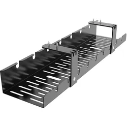Activejet Kabelorganisation für den Schreibtisch CMP502 Schwarz, Kabelkorb, Tisc