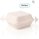 Blanc HYGIENIC Burgerboxen Pommesboxen Standard IP6 500 St. Weiß