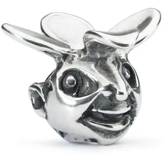 Trollbeads Damen-Bead Troll der Neugier 925 Silber - TAGPE-00064