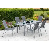 Merxx Amalfi Set 7-tlg. Grau