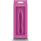 NS Novelties NS Novelties, Obsessions Clyde Dark Pink Vibrator, 17.2 x 3.8 x 3.8 cm