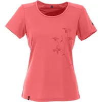 Maul Sport Bony II Fresh - 1/2 T-shirt coral
