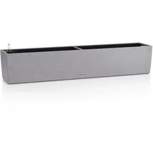 LECHUZA Balconera Stone 100 99 x 19 x 19 cm Steingrau