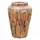 vidaXL Deko-Vase 40 x 60 cm Massivholz Teak