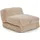 INOSIGN XXL-Sessel INOSIGN "Pia", beige (creme), B:106cm H:84cm T:125cm, Sessel, XXL-Sessel, Loungesessel in Megacord, 2 Größen, Schlaffunktion und Pouf-Funktion