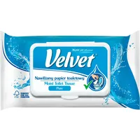 Velvet Pure Feuchtwasser-Toilettenpapier 42 Stück