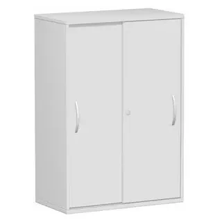 Geramöbel Flex Aktenschrank 80 x 42,5 x 118,2 cm lichtgrau