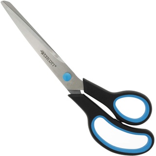 Westcott Schere Easy Grip schwarz-blau 25,0 cm