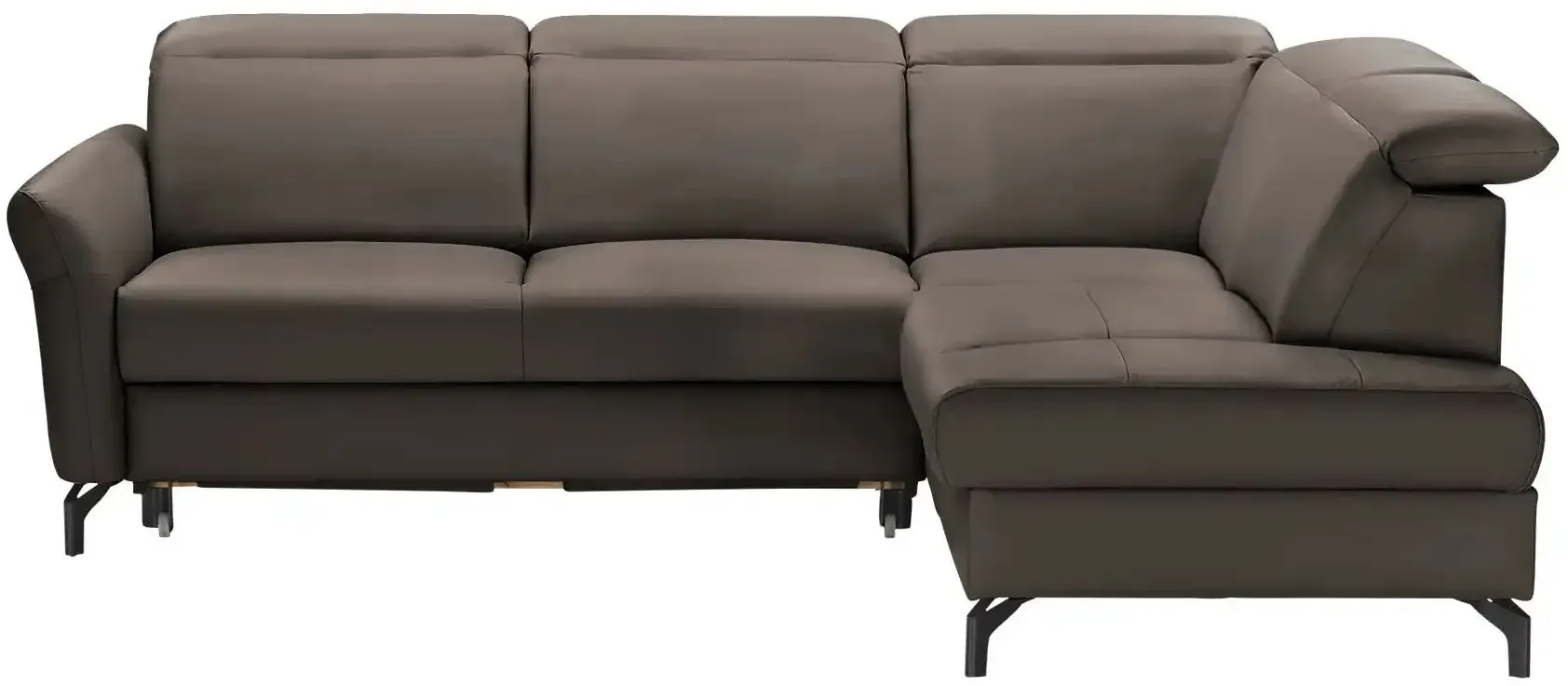 uno Ecksofa  Basel ¦ braun ¦ Maße (cm): B: 243 H: 100 T: 200.0