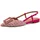 TAMARIS Damen Sling Pump mit Blockabsatz, rosa, 36 EU