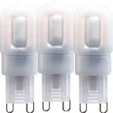 Shada LED-Stiftsockellampe 0620135 2,5 W G9 warmweiß 3 St.