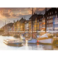 Ravensburger Erwachsenenpuzzle 500 Teile - Sonnenuntergang in Kopenhagen