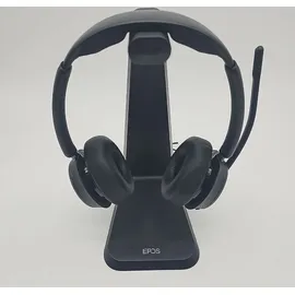 epos IMPACT 1061T ANC Stereo-Headset - MS-Teams-Version, Bluetooth (BTD 800a Adapter), BrainAdaptTM-Technologie, EPOS AITM, Adaptives Active Noise-Cancelling, inkl. Ladestation