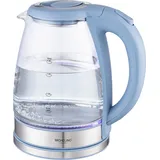 Michelino 1,8 Liter Glas-Wasserkocher Alythia 28403 hellblau